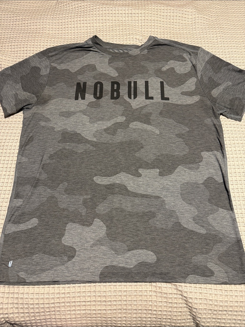 NOBULL Men’s Grey Camo XL Tee